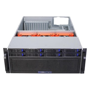 4U 8베이-11슬롯 제조업체 서버 랙마운트 서버 섀시 핫스왑 SGCC 1.0mm SAS/SATA 백플레인 (인터페이스 옵션) - Product Image 3