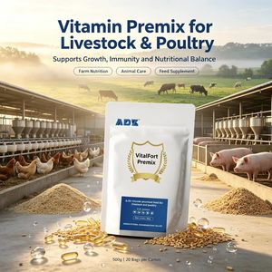 Aditivo para Alimento de Aves y Cerdos Empaquetado por Separado, Suplemento de Electrolitos y Vitaminas para Beber o Mezclar en el Alimento - Product Image 1