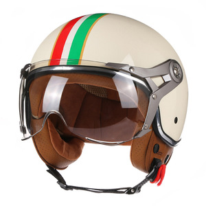<span class=keywords><strong>Casque</strong></span> de <span class=keywords><strong>moto</strong></span> ABS de haute qualité, vente en gros d'usine, avec visière détachable, <span class=keywords><strong>casque</strong></span> de motocross, <span class=keywords><strong>casque</strong></span> demi-face - Product Image 1