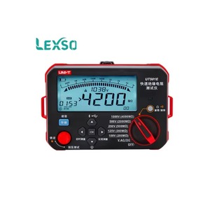 เครื่องทดสอบความต้านทานฉนวนแบบดิจิตอล Lexso Uni-t Ut501e รุ่นวัดค่าได้รวดเร็ว - Product Image 1