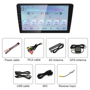 เครื่องเล่นแอนดรอยด์ในรถยนต์ TS10 8CORE Universal ขนาด 9 นิ้ว 10 นิ้ว รองรับ 4G WIFI Wireless Carplay ระบบนำทาง GPS อัตโนมัติ หน้าจอมัลติมีเดีย - Product Image 6