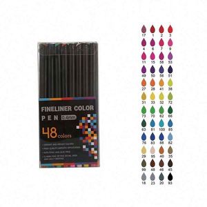 Promotional Office School <b>Stationery</b> <b>Set</b> Non-Toxic Micro Drawing Marker 0.4mm Fine Tip Fineliner Pen Needle Tip Color Felt Art - Product Image 5