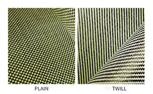Composites <span class=keywords><strong>Kevlar</strong></span> Carbone Aramide <span class=keywords><strong>Tissu</strong></span> Hybride Fibre de Carbone <span class=keywords><strong>Tissu</strong></span> Mixte 3k - Product Image 3