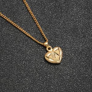 Pendentif Cœur Grand Format Personnalisé Plaqué Or 24K 18K en Laiton avec Zircon pour Mariage Enfant et Mode - Product Image 2