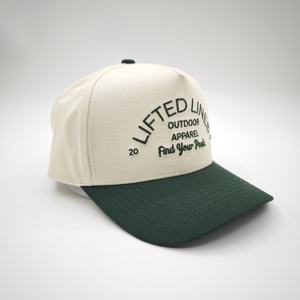 Casquette de baseball sportive en coton Oxford Dobby 5 panneaux personnalisée de haute qualité, broderie 3D bicolore, motif fruit - Product Image 6