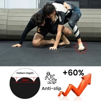 Tapis de tatami MMA haute densité LinyiQueen, tapis de lutte enroulables, tapis de sol de judo avec installation sans couture