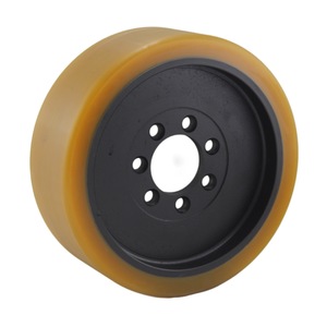 Jungheinrich etv214 <span class=keywords><strong>PU</strong></span> Bánh xe chất lượng cao xe nâng Con lăn 343*114 Mét <span class=keywords><strong>Polyurethane</strong></span> ổ bánh xe - Product Image 3