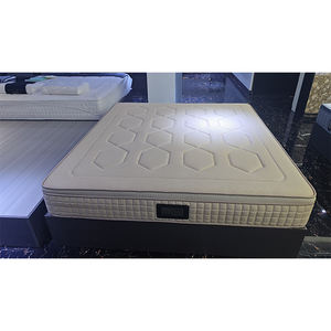 Matelas hybride de sommeil d'hôtel de luxe bien Matelas à ressorts indépendants en acier à haute teneur en manganèse à tissu fin - Product Image 6