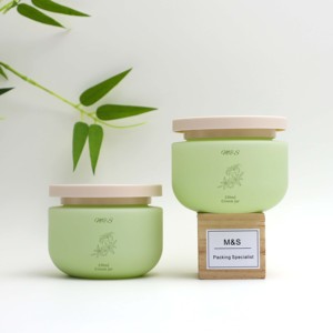 Frasco Ecológico de Boca Ancha de 250 ml, de PE Verde, para Crema Corporal, Cuidado del Cabello y Exfoliante Corporal - Product Image 2