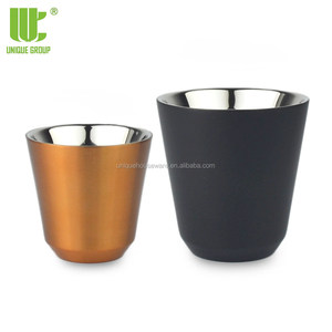 Nuevo diseño Coffee To Go Espresso <span class=keywords><strong>Pixie</strong></span> Apilable Kids Cup Taza de acero inoxidable para té de doble pared - Product Image 4