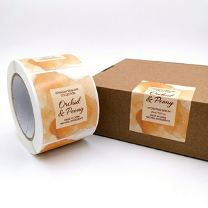 Wholesale Personalized Customized Round Transparent <strong>Label</strong> Clear Custom Stickers Roll Private Logo <strong>Label</strong> for <strong>Packaging</strong> - Product Image 4