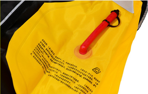 Fabrication OEM <span class=keywords><strong>de</strong></span> gilets <span class=keywords><strong>de</strong></span> <span class=keywords><strong>sauvetage</strong></span> gonflables auto-gonflants noirs pour adultes, pour la sécurité aquatique et le <span class=keywords><strong>sauvetage</strong></span> - Product Image 6
