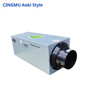 Qingmu Feng Neu für Gebläse lüftungs <span class=keywords><strong>system</strong></span> Metall verzinktes Blech Statischer Druck Schall dämpfer Box Radial ventilator Schall dämpfer Kanal - Product Image 5