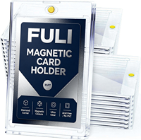 Étui de protection magnétique One-Touch en plastique transparent 35PT de qualité supérieure pour cartes à collectionner