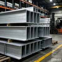 Vigas Metálicas Estructurales de Acero al Carbono Sin Aleación ASTM A992/A572-50 (Grado 50) Tipo H IPN 400 H-Heb 300, Laminadas en Caliente para Construcción