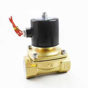 Электромагнитный клапан для воды из латуни, 2 дюйма, нормально закрытый, прямого действия, 2-ходовой, 2W500-50, AC220V, AC110V, DC12V, DC24V - Product Image 3