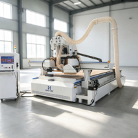Centre d'usinage CNC économique pour le bois, 3 axes 1325 avec broche refroidie par eau pour la gravure de portes