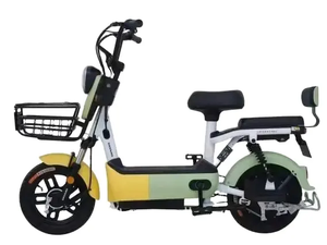 Nouveau style, vélo électrique de <span class=keywords><strong>ville</strong></span> pour <span class=keywords><strong>femme</strong></span>, économique, CKD, 500W, éclairage LED, frein à disque, moteur électronique 48V à moyeu arrière, vitesse unique - Product Image 5