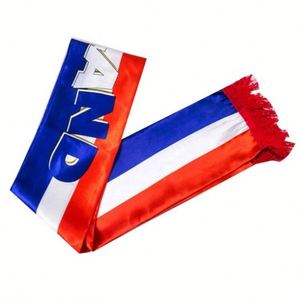 Écharpes et châles traditionnels personnalisés en gros, en polyester, souvenirs en vrac pour les supporters de football et de basketball - Product Image 1