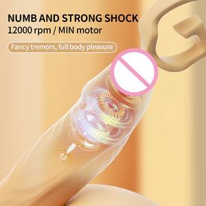 यथार्थवादी डिल्डो वाइब्रेटर 10 शक्तिशाली कंपन क्लिटोरल जी स्पॉट उत्तेजक योनि महिला हस्तमैथुन सेक्स खिलौने - Product Image 4