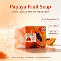 Savon Transparent à la Glycérine Parfumé aux Fruits Naturels, 8 Saveurs Mixtes, Hydratant, Nettoyant, Fait Main, Soin de la Peau pour la Douche, Durée de Conservation Trois Ans