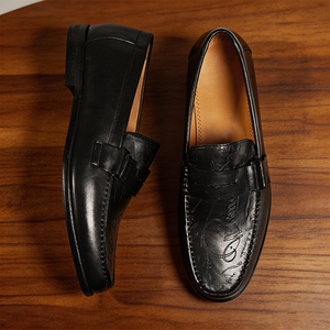 <span class=keywords><strong>Mocassins</strong></span> en cuir pour hommes de haute qualité, légers, respirants, antidérapants, pour le bureau et les occasions décontractées - Product Image 3