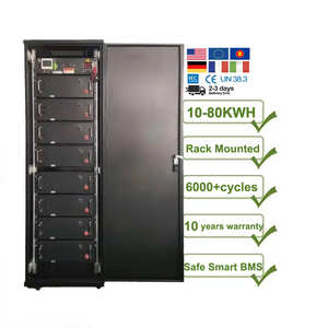 Batería solar Hochspannungs 100kw 215kwh Lifepo4 Litio Ionen Rack Energie Speicher - Product Image 1