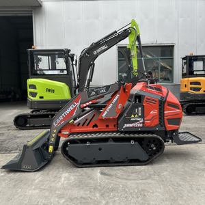 Cartiwell, SCW-1200, бесплатная доставка, Мини-погрузчик, многофункциональный, полностью гидравлический, мини-погрузчик, бортовой погрузчик с насадками - Product Image 1