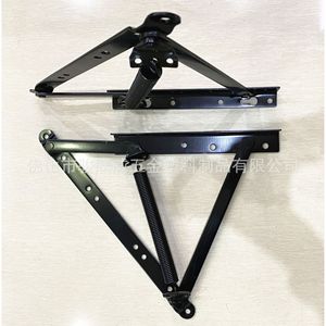 Bisagra para muebles de hierro de 2 mm de grosor, montaje en superficie para cajones de cama, diseño industrial, duradera - Product Image 2