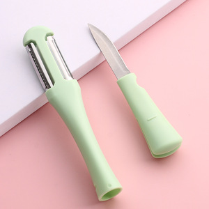 3 in 1 Kitchen Small <b>Fruit</b> Knife <b>Tools</b> Household Multifunctional Dual Head Scraper <b>Fruit</b> Peeler - Product Image 3