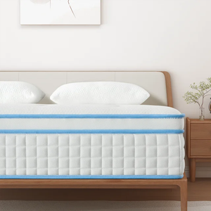 Matelas de luxe en mousse à mémoire de forme et ressorts ensachés de 12 pouces, <span class=keywords><strong>confort</strong></span> moyen-ferme, pour un sommeil réparateur, taille King 200*200 - Product Image 3
