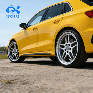 Ruedas DXHM, llantas de 18 pulgadas, ruedas de coche de carreras de pasajeros de aleación paralela plateada para BMW M5 M4 M3 F10 E60 E61 E39 F90 E39 E38 - Product Image 3