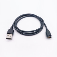Chargeur d'ordinateur intelligent HL Garmin Fenix 5x, câble de charge rapide USB 2.0 3A de 1 m, conducteur en cuivre pur, gaine en PVC/TPE silicone