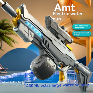 Pistolet à eau automatique pour enfants Modes électriques manuels avec forte pression d'eau Grande capacité Fun High-Tech Feel - Product Image 3
