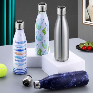 Botella Inteligente de Acero Inoxidable con Aislamiento al Vacío y Pantalla LED de Temperatura, 17oz 500ml 350ml, Tipo Colo Flask - Product Image 6