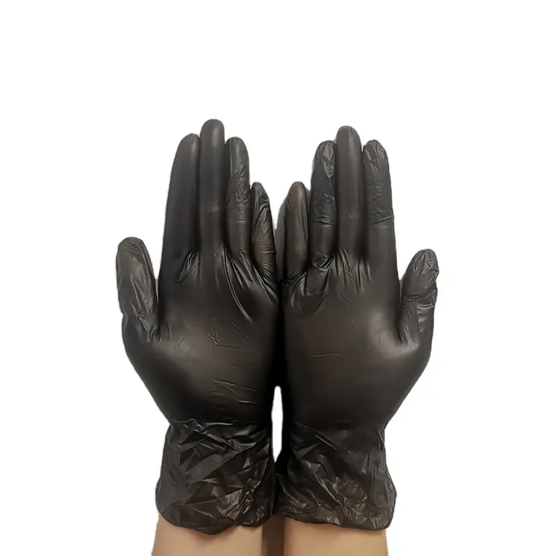 Виниловые одноразовые нитриловые перчатки без пудры, медицинские перчатки Micro-touch, защитное оборудование, блестящие перчатки