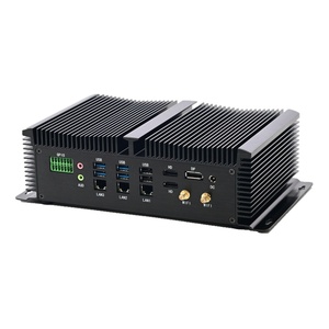 มินิพีซีแบบไม่มีพัดลม I7 1355U I5 1335U 3xi226-V 2.5G 2xDDR5 2xPCIe4.0 1xSATA 8xCOM GPIO คอมพิวเตอร์อุตสาหกรรม ไฟร์วอลล์ NAS PC - Product Image 4