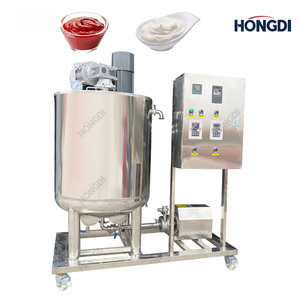 High-Efficiency Automatic Emulsifying Tank AC Motor Gear for Smooth Cream Production 100L Capacity for Cosmetics Food Industries - Product Image 2