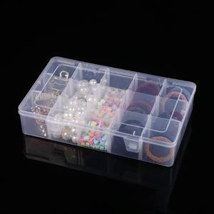 Caja de Almacenamiento Transparente de Plástico PP con 15 Compartimentos y Divisores Desmontables para Equipo y Accesorios de Pesca - Product Image 4