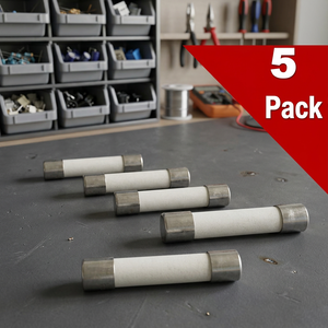 แพ็ค 5 ชิ้น EXP25A ฟิวส์เซรามิกไมโครเวฟแบบเป่าเร็ว 25A แหล่งจ่ายไฟฟ้า - Product Image 3