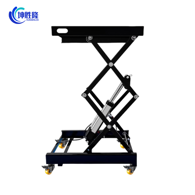 New KUNSHENGLONG Scissor Lift Electric Push Rod Lifting Platform 300x400mm Single Machine Double-layer Structure