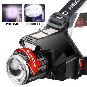 Lampe frontale LED TGA-110 rechargeable, batterie 1800 mAh, étanche, lumière blanche, utilisation en extérieur - Product Image 3