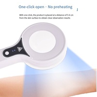 2025 UV Filtering ABS+PC Handheld Lamp Skin Detector with Wrinkle & Pigmentation Analysis Beauty Instrument for Home Face Care