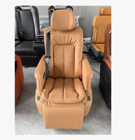 Asiento Aero de Lujo GZYLC para Furgoneta Comercial, Compatible con Benz W447 Vito V-Class V250 V300 Metris, Asiento de Coche, Sofá Cama, Alphard, Sprinter, en Cuero