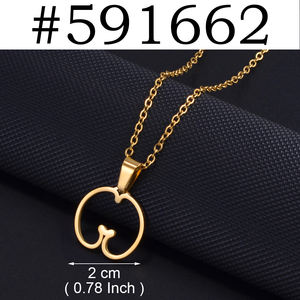 Collar con Colgante de Bandera de Seychelles Africana con Diseño de Coco de Mer y Corazón, Joyería # 565062 - Product Image 6