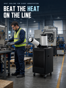 Enfriador Portátil / Aire Acondicionado Portátil / Sin Instalación. Presentamos el Enfriador de Aire Industrial Móvil Mofan, Listo para Usar. - Product Image 1
