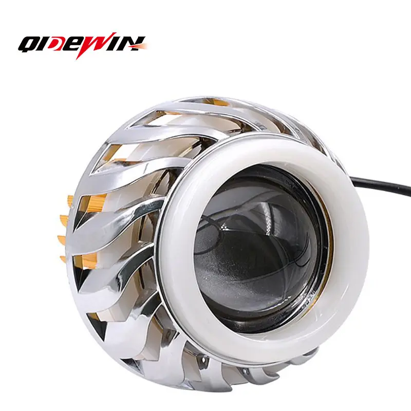 Super Luminosité Xénon caché phare mené projecteur led feu antibrouillard DRL offroad 9-30V pour moto