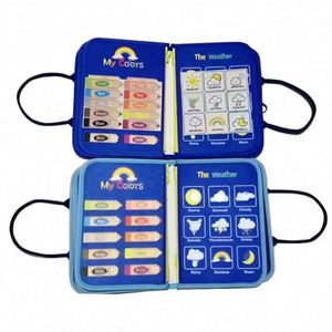ของเล่นบอร์ดกิจกรรมสัมผัสแบบมอนเตสซอรี่ สำหรับเด็กวัยเตาะแตะ เพื่อการศึกษาปฐมวัย - Product Image 4