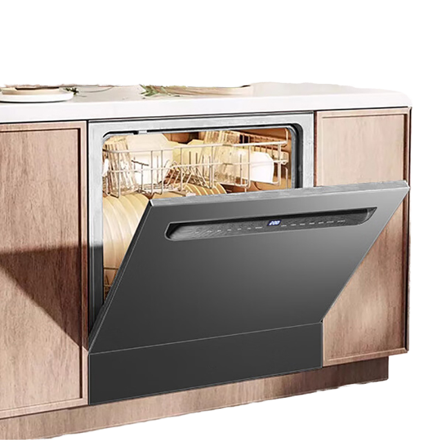 18-Inch Home Countertop Dishwasher W/12 Place Settings 6 Programs Stainless Steel Tub (Lava Platos) Pot/Tray Washer