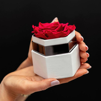 Nouvelles Idées de Produits Rosas Éternelles Cadeau Personnalisé Naturel Éternel Flor le Million de Fleurs Immortelles Boîte de Roses Préservées